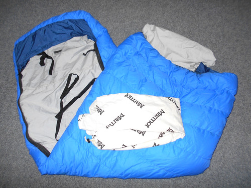 Marmot vtg 67x29 blue - 67x29,