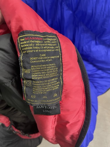 Marmot sawtooth sleeping bag - marmot,