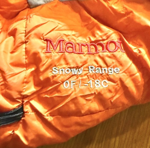 Marmot snowy range goose down - snowy,