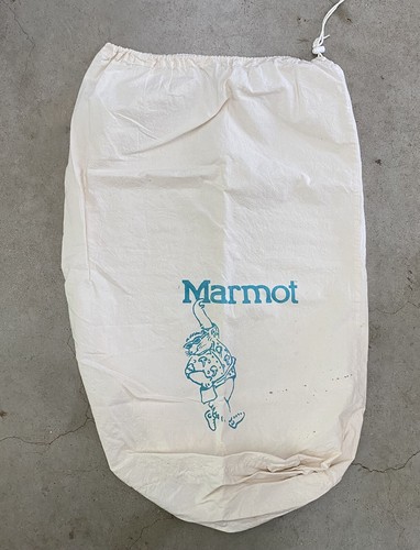 Vintage marmot sleeping - marmot, bag